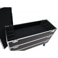 ROADINGER Flightcase 12x LED Bar Size L